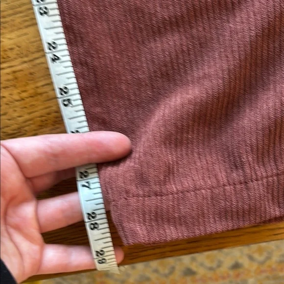 Madewell Corduroy High-Rise Tapered Pants, Size 8, Dusty Redwood - Picture 12 of 13